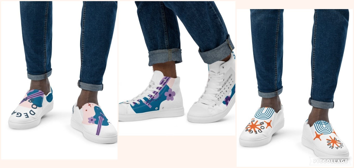 FREE INSPIRATION LIGNE Men’s slip-on canvas shoes