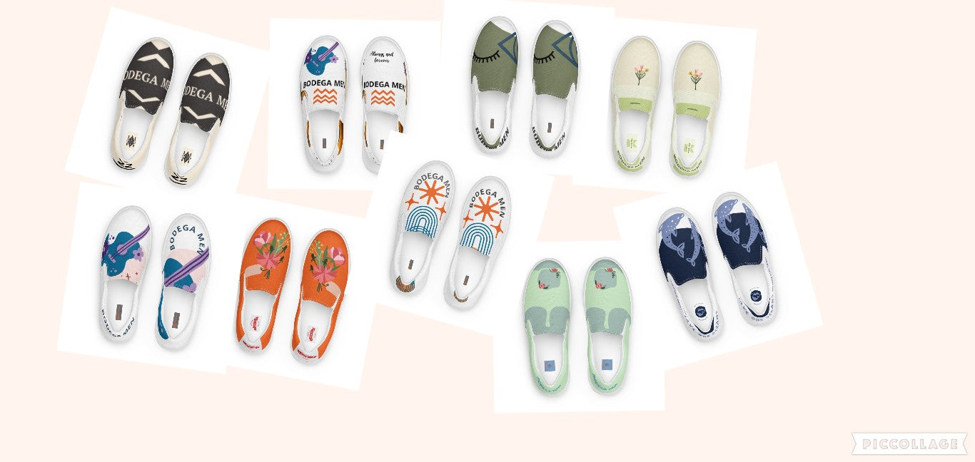 FREE INSPIRATION LIGNE Women’s slip-on canvas shoes