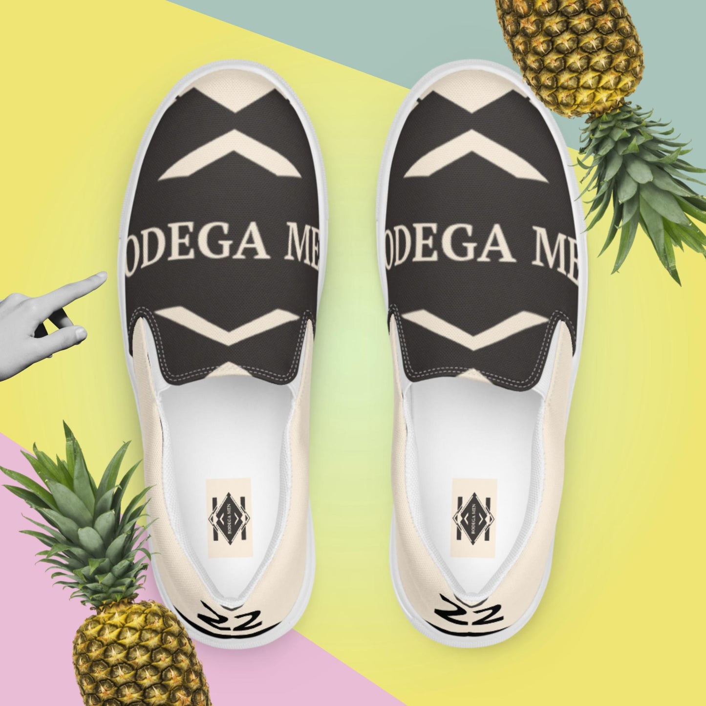 FREE INSPIRATION LINE Men’s slip-on canvas shoes