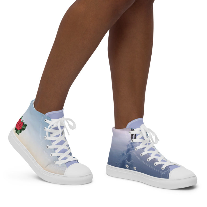 FREE INSPIRATION Women’s high top canvas shoes