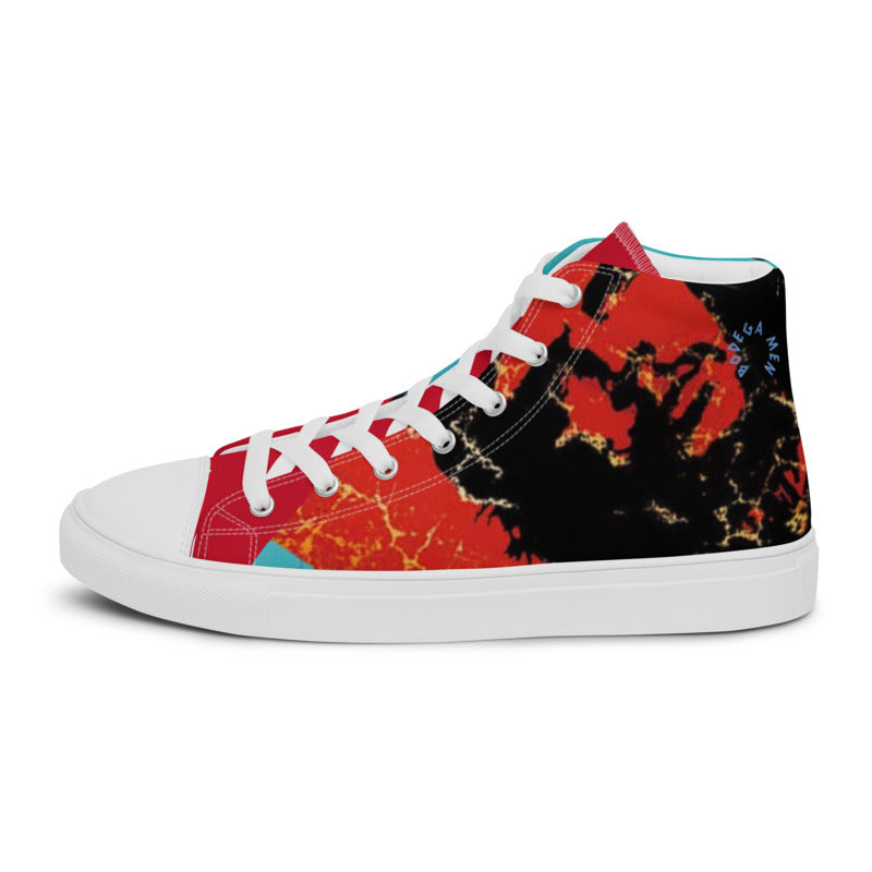 HISTORY LINE CHE 1 Men’s high top canvas shoes