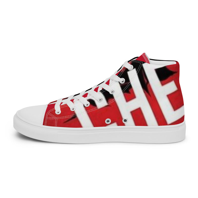 HISTORY LINE CHE 1 Men’s high top canvas shoes