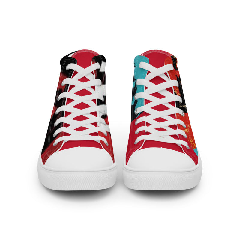 HISTORY LINE CHE 1 Men’s high top canvas shoes