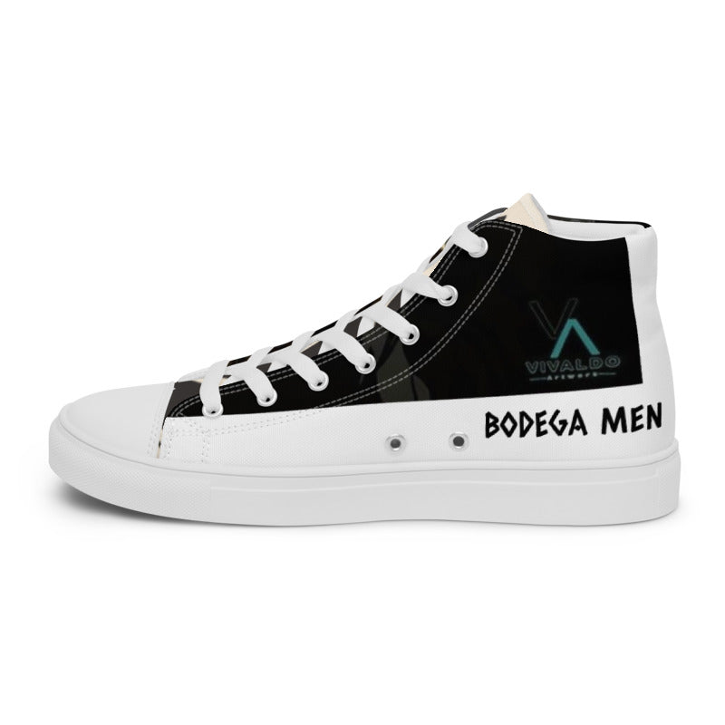 Urban Rap Line Men’s high top canvas shoes