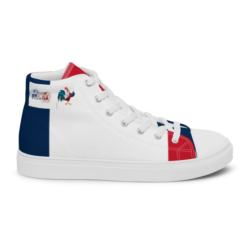 Line Country  FRANCE Men’s high top canvas shoes