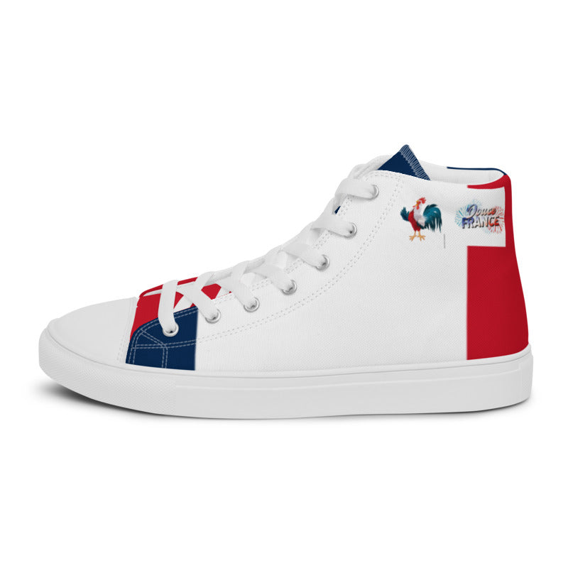 Line Country  FRANCE Men’s high top canvas shoes