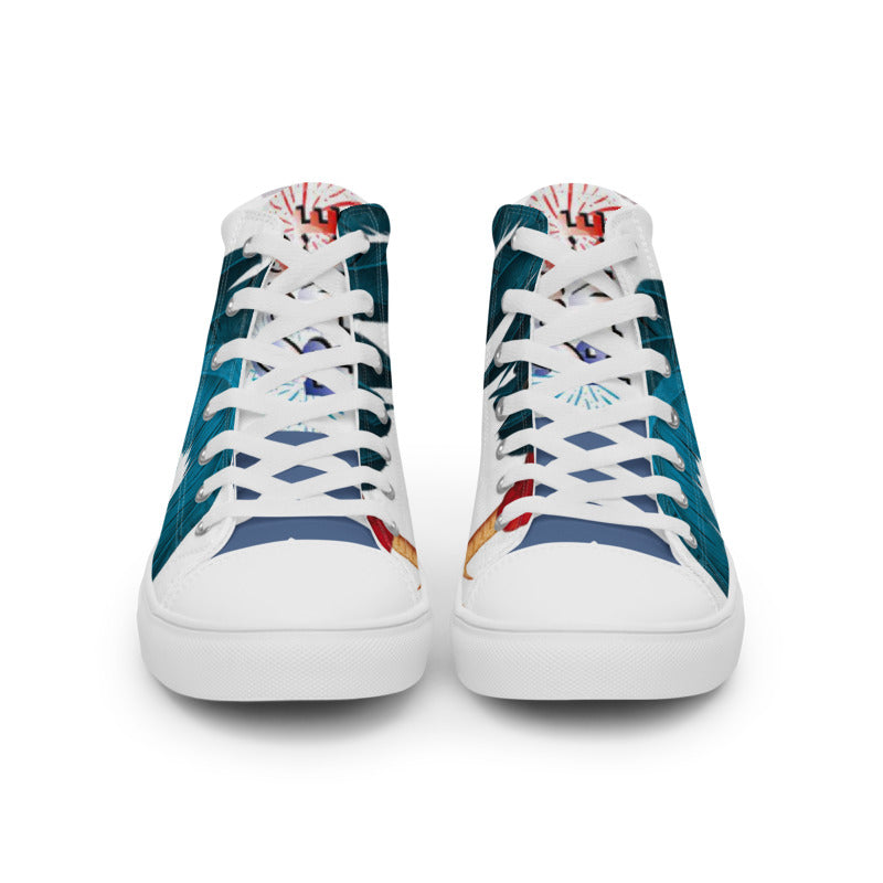 Line Country FRANCE Women’s high top canvas shoes