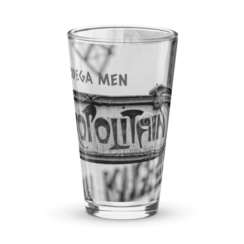 FREE INSPIRATION PARIS Shaker pint glass