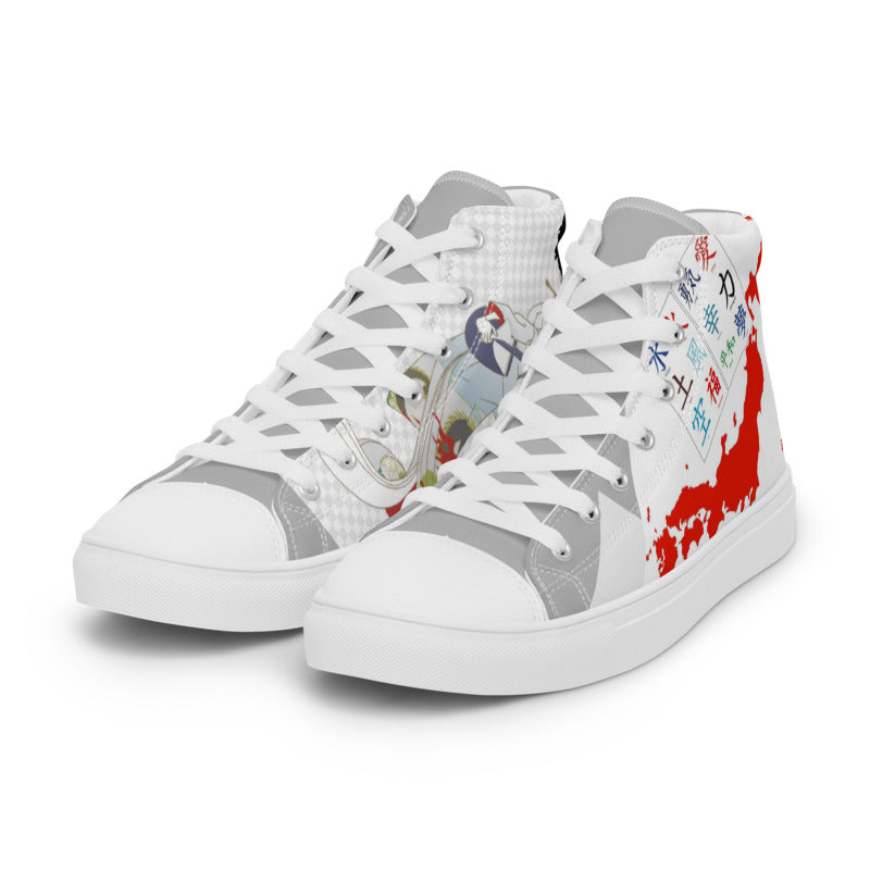 WORLD COUNTRY LINE JAPON Women’s high top canvas shoes