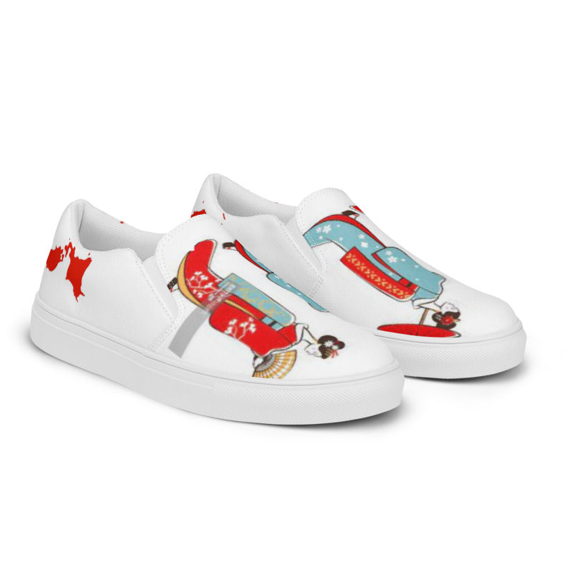 FREE INSPIRATION JAPON Women’s slip-on canvas shoes