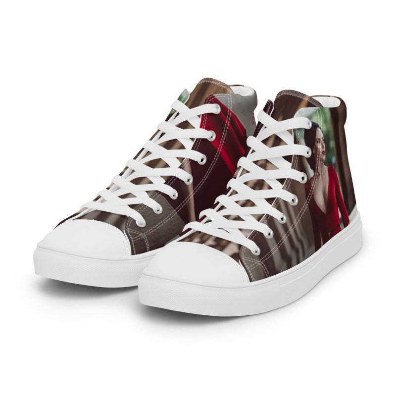 LEDY IN REED Women’s high top canvas shoes