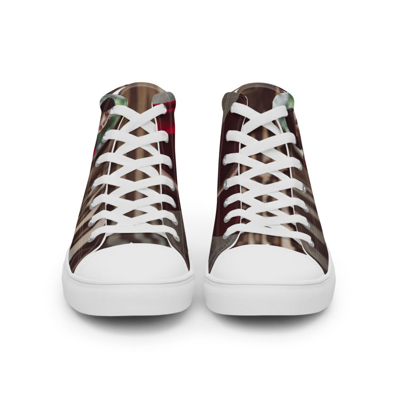 LEDY IN REED Women’s high top canvas shoes