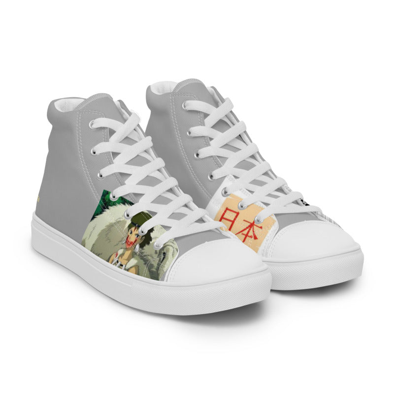 FREE INSPIRATION MANGA JAPON Men’s high top canvas shoes