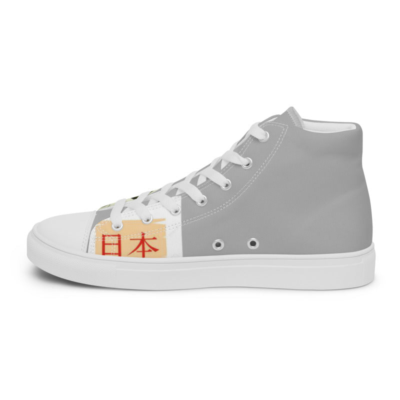 FREE INSPIRATION MANGA JAPON Men’s high top canvas shoes