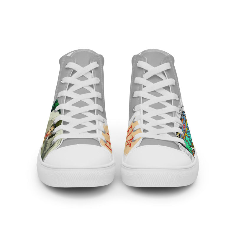 FREE INSPIRATION MANGA JAPON Men’s high top canvas shoes