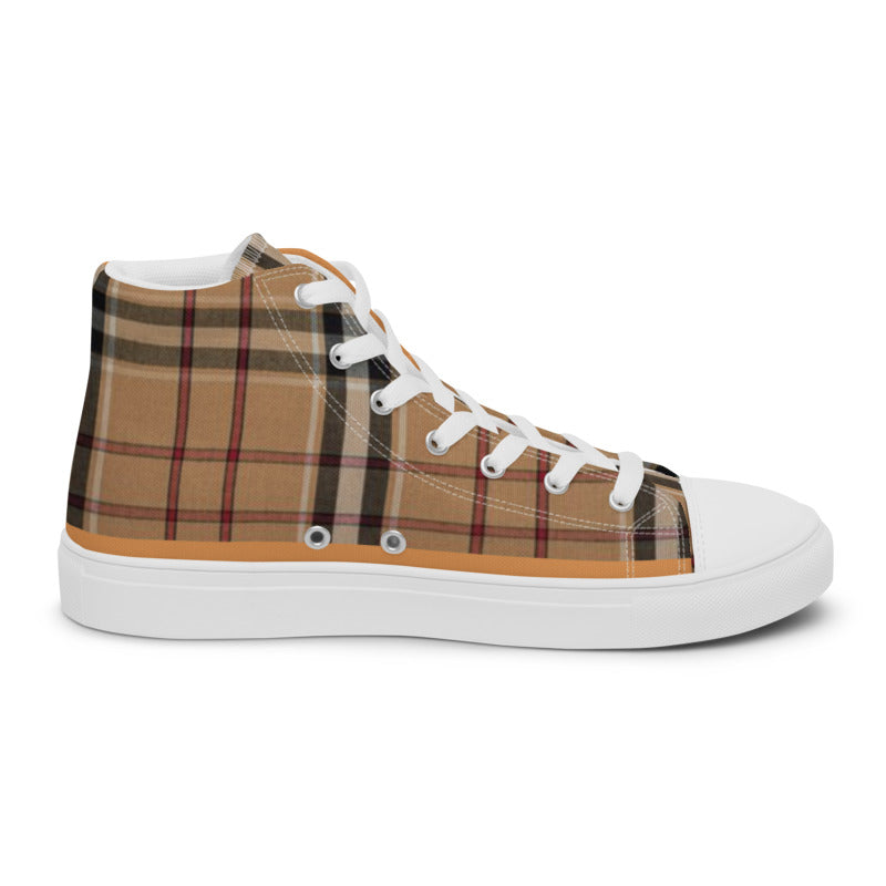 MIIONI Men’s high top canvas shoes