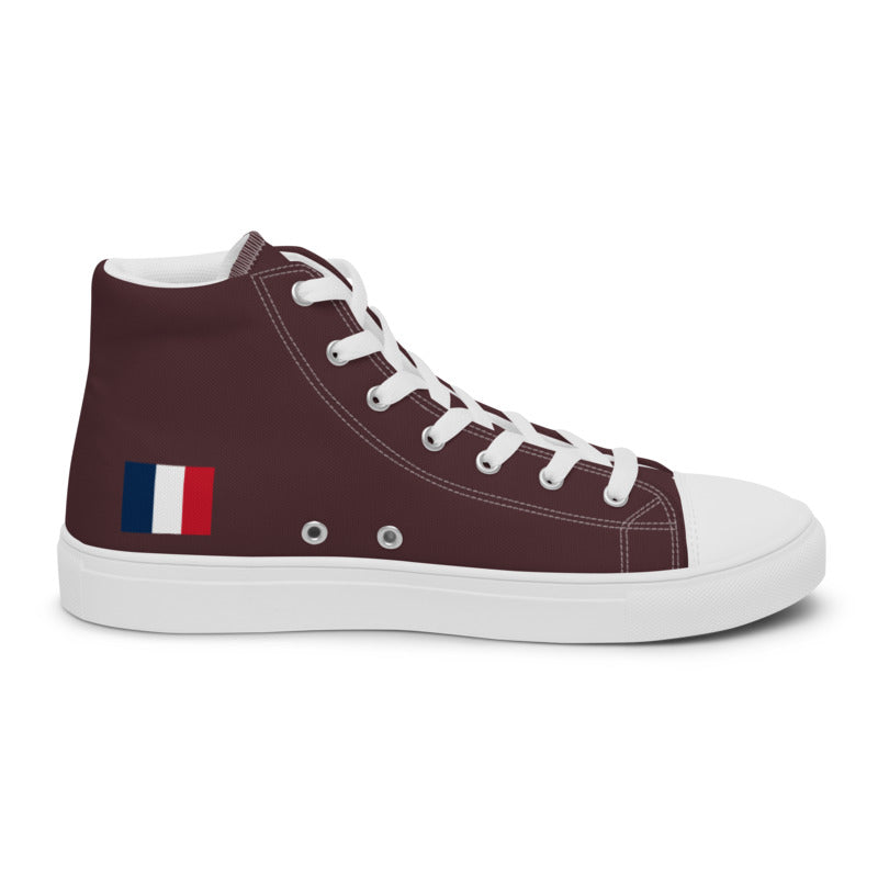 MIIONI Men’s high top canvas shoes