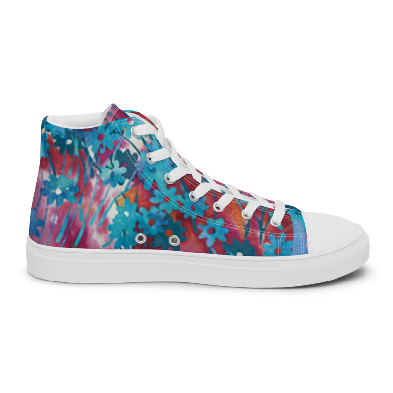 MIIONI Men’s high top canvas shoes