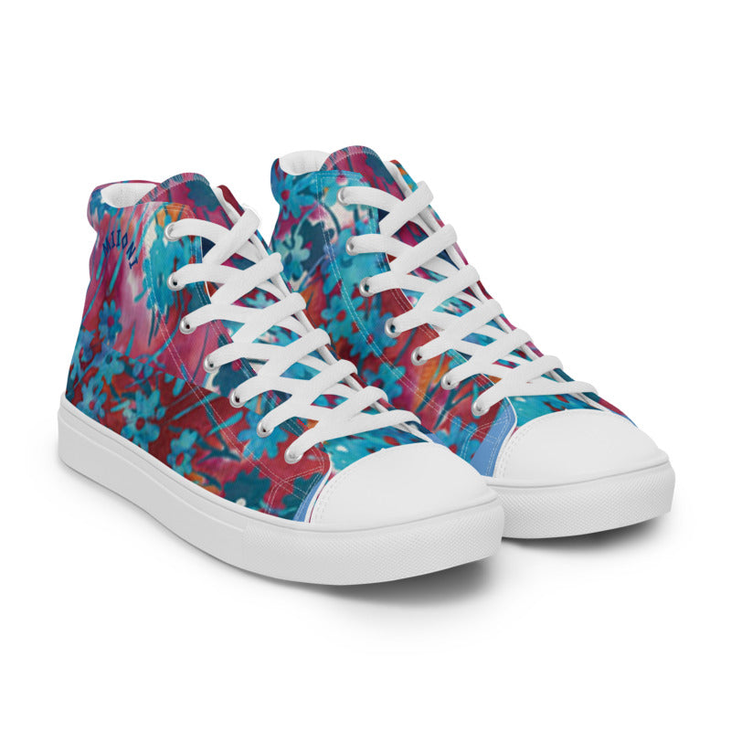 MIIONI Men’s high top canvas shoes