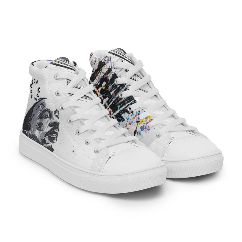 HISTORICAL LINE MLK Men’s high top canvas shoes