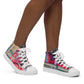 WOLRD CITIES LINE PARIS  Women’s high top canvas shoes