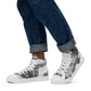 LINE OF WORLD CITIES NYC Men’s high top canvas shoes