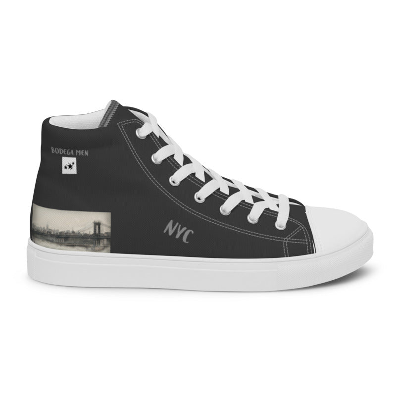 FREE INSPIRATION NEY YORK Men’s high top canvas shoes