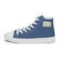 FREE INSPIRATION NYC BLUE Men’s high top canvas shoes