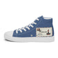 FREE INSPIRATION NYC BLUE Men’s high top canvas shoes