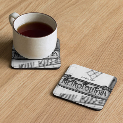 FREE INSPIRATION PARIS Cork-back coaster
