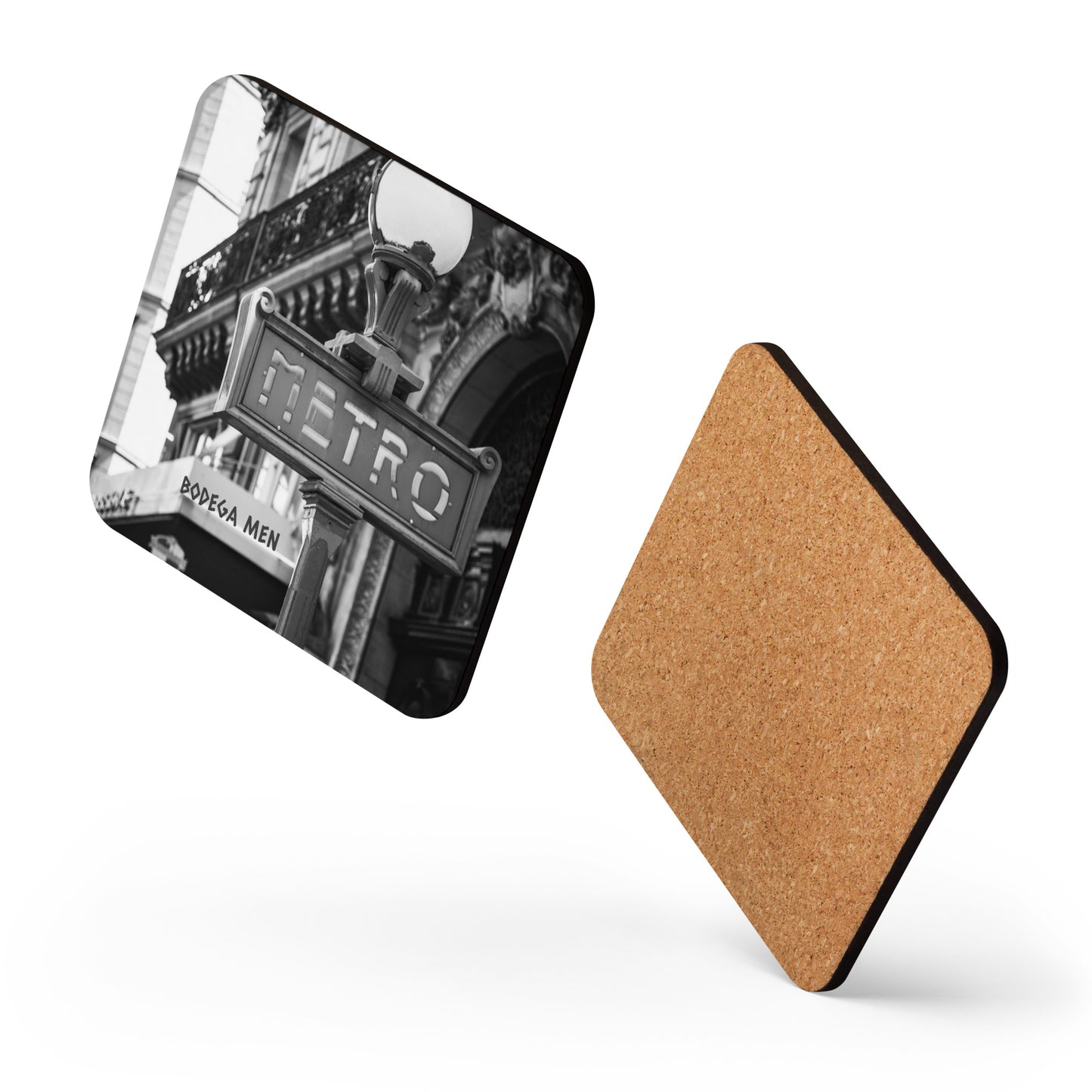 FREE INSPIRATION PARIS Cork-back coaster
