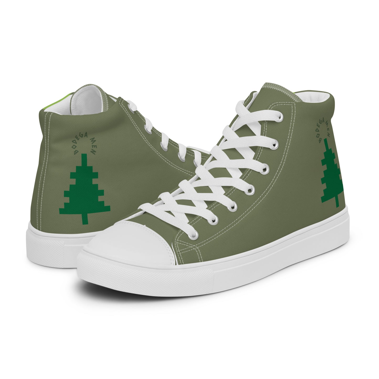 Line  Nature Men’s high top canvas shoes