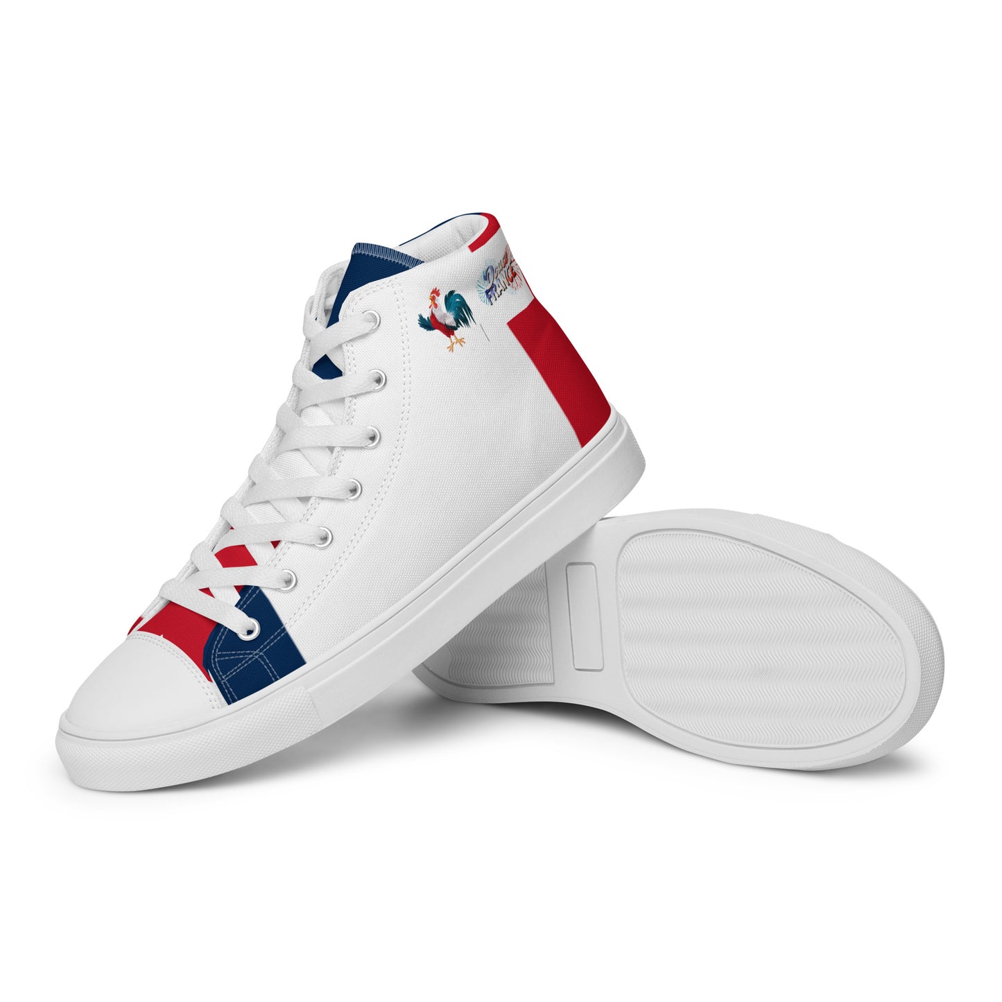 Line Country  FRANCE Men’s high top canvas shoes