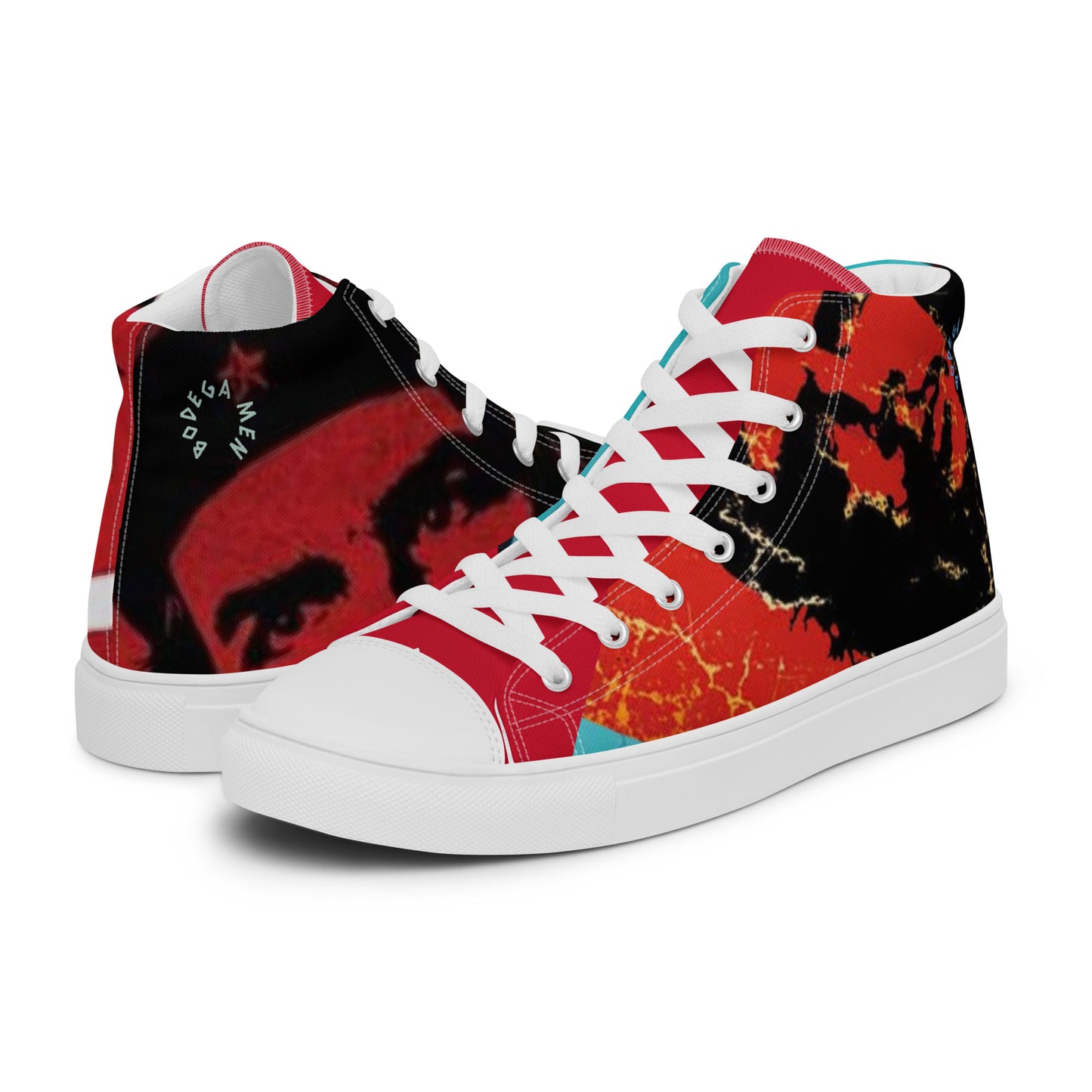 HISTORY LINE CHE 1 Men’s high top canvas shoes