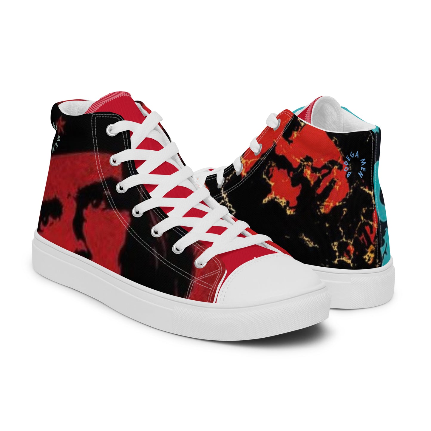 HISTORY LINE CHE 1 Men’s high top canvas shoes