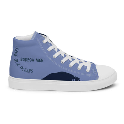 FREE INSPIRATION LINE  Men’s high top canvas shoes