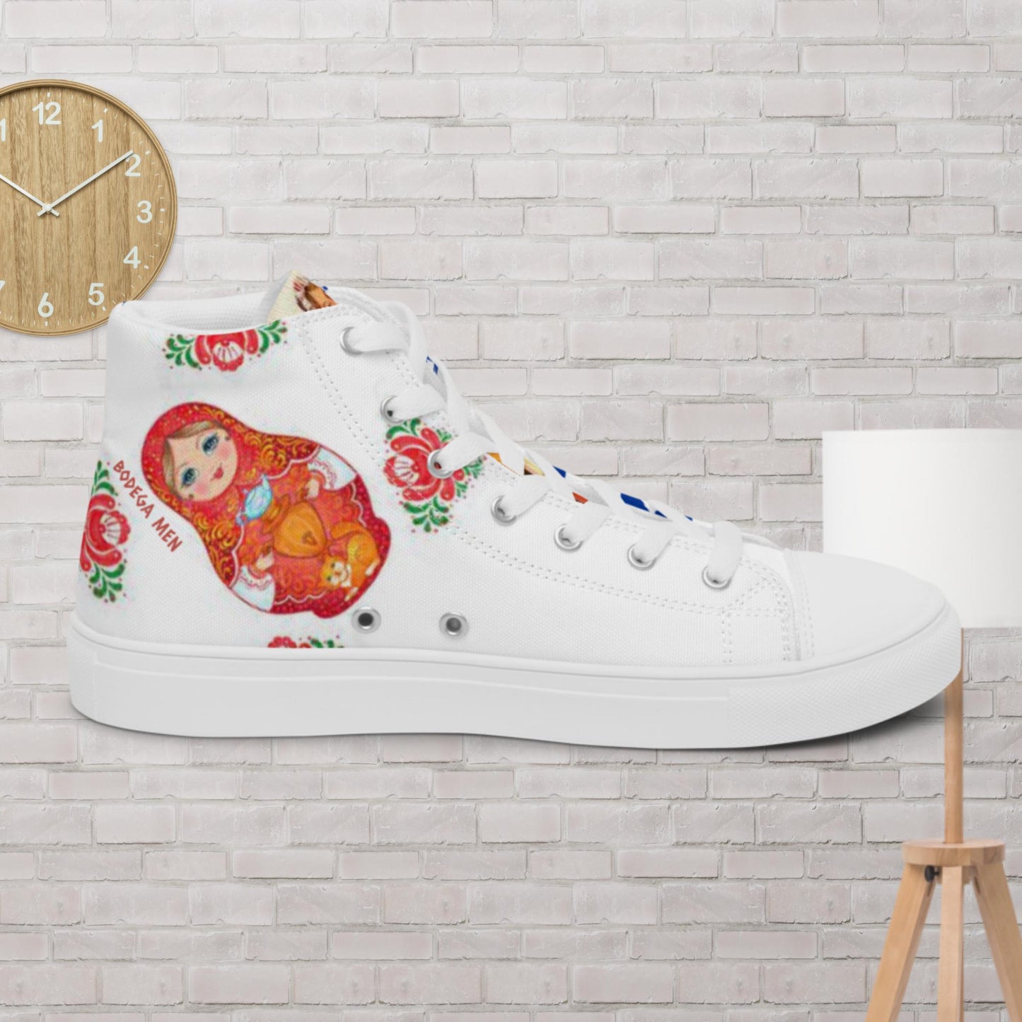 LINE COUNTRIES OF THE WORLD RUSSIA  Women’s high top canvas shoes