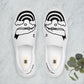 Black Line Design Women’s slip-on canvas shoes